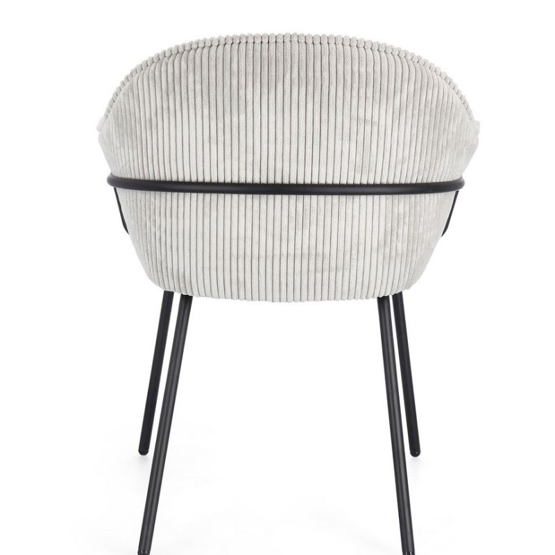 Krzesło CASSIDY WARM/BLACK GREY