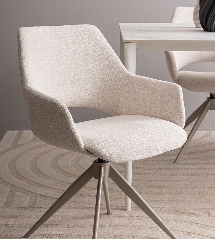 Krzesło obrotowe VIVIAN GREY/MOON