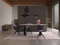 Krzesło obrotowe VIVIAN GREY/MOON