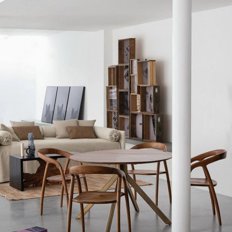 Stół jadalniany SHERMAN TABLE Ø120x76h