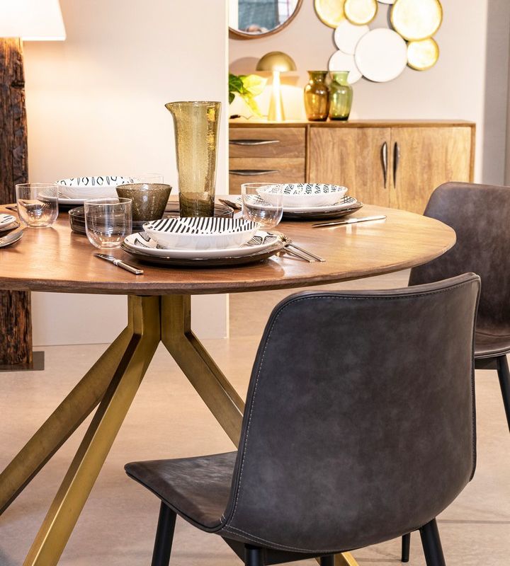 Stół jadalniany SHERMAN TABLE Ø120x76h