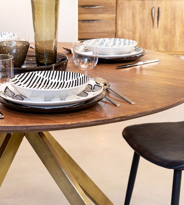 Stół jadalniany SHERMAN TABLE Ø120x76h