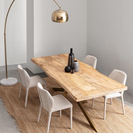 Stół jadalniany JAIDEV 220x100x77h