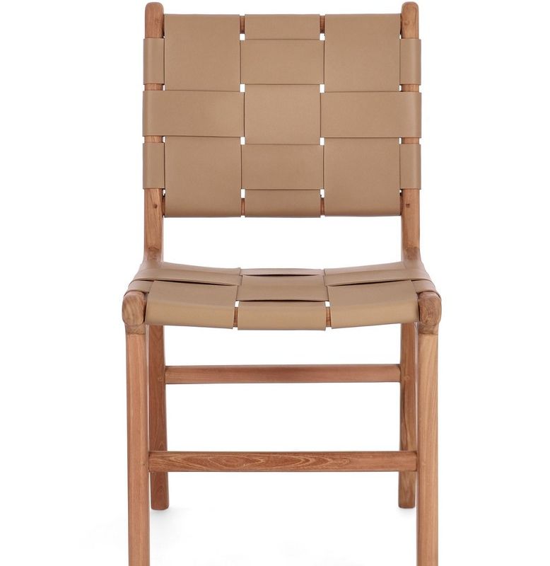 Krzesło JOANNA TAUPE/GREEN