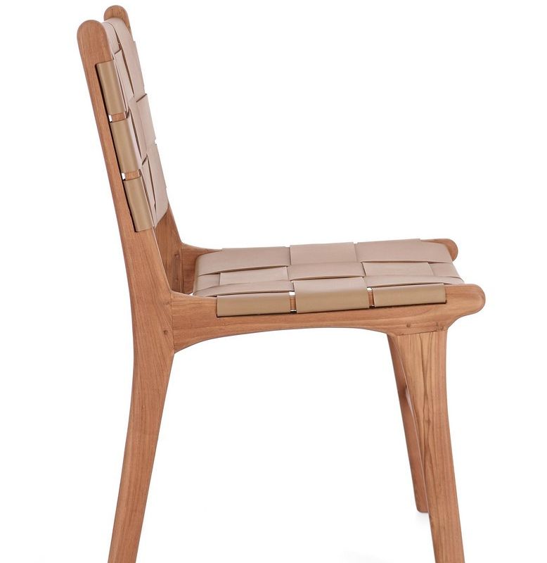 Krzesło JOANNA TAUPE/GREEN