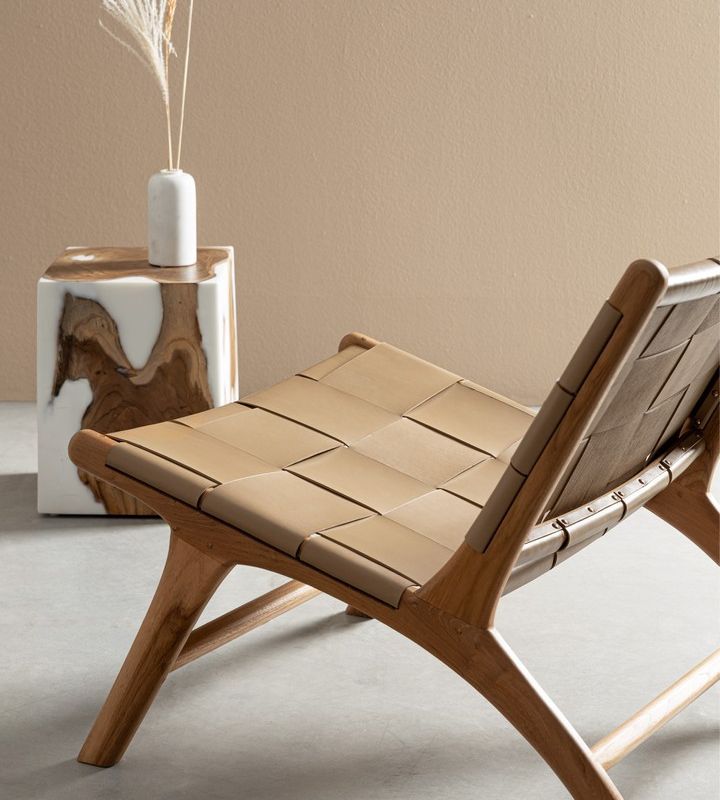 Fotel JOANNA TAUPE LOUNGE