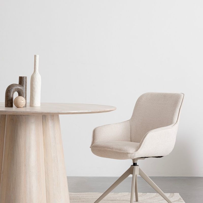 Stół jadalniany NASSOR Ø120x77h