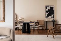 Stół jadalniany ODION BLACK Ø130x75h