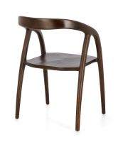 Krzesło obiadowe DOTTY BROWN/BLACK