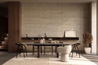 Krzesło obiadowe DOTTY BROWN/BLACK