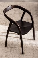 Krzesło obiadowe DOTTY BROWN/BLACK