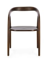 Krzesło obiadowe DOTTY BROWN/BLACK