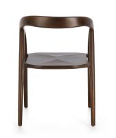 Krzesło obiadowe DOTTY BROWN/BLACK