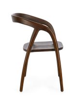 Krzesło obiadowe DOTTY BROWN/BLACK