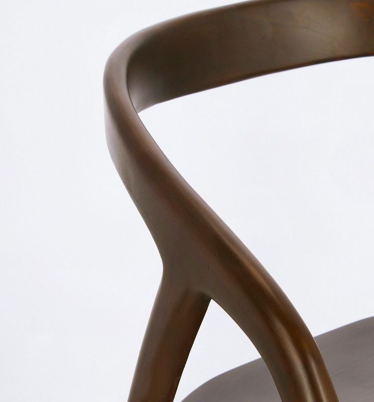 Krzesło obiadowe DOTTY BROWN/BLACK