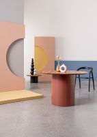 Krzesło obiadowe DOTTY BROWN/BLACK