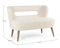 Sofa dwuosobowa CORTINA