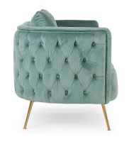 Sofa dwuosobowa TENBURY BLUE/TIFFANY