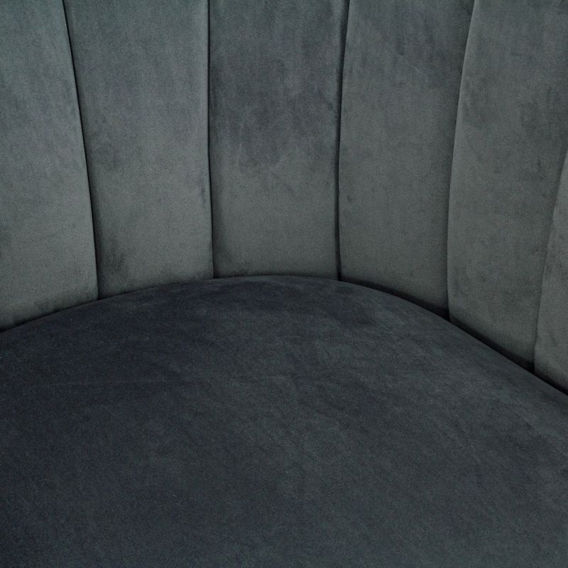 Fotel AVRIL PEACOCK GREY/BLUE