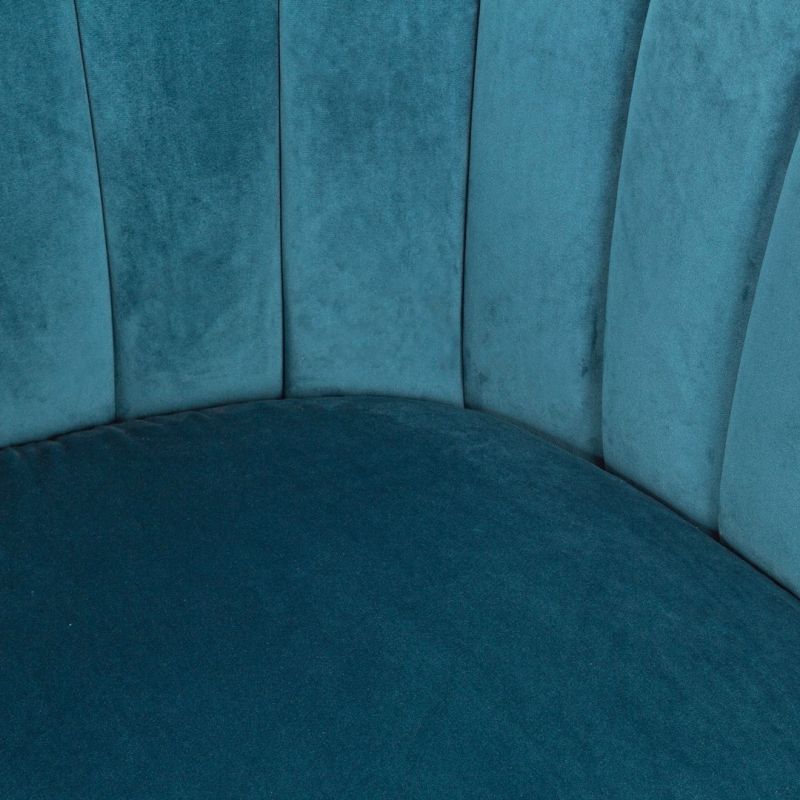 Fotel AVRIL PEACOCK GREY/BLUE