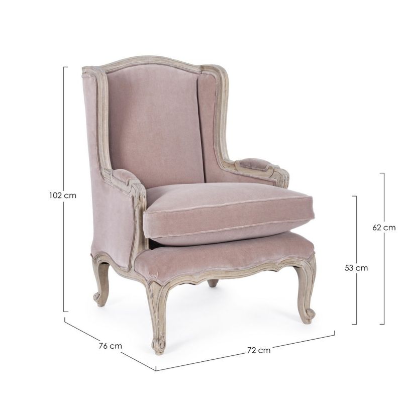 Fotel LORELIE ROSE