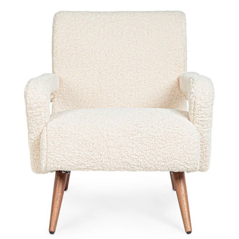 Fotel BERNA PALM/WHITE