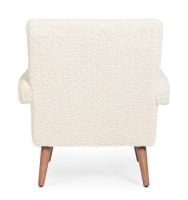 Fotel BERNA PALM/WHITE