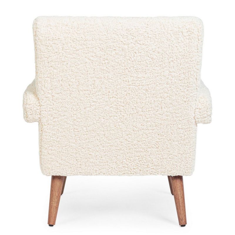 Fotel BERNA PALM/WHITE