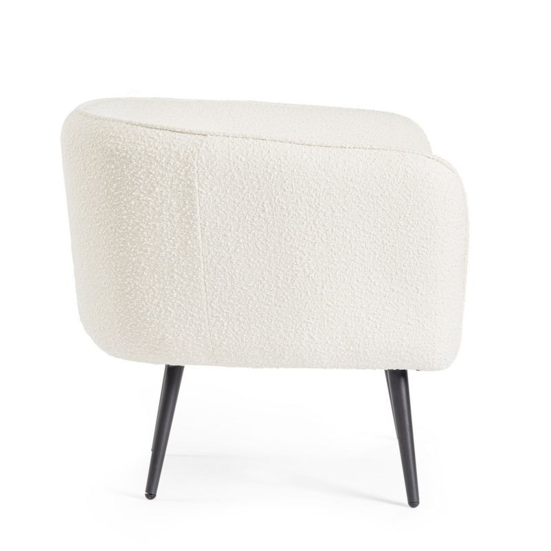 Fotel AVRIL WHITE BOUCLE'