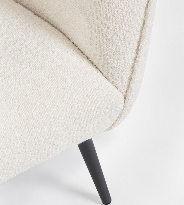 Sofa trzyosobowa AVRIL WHITE BOUCLE'