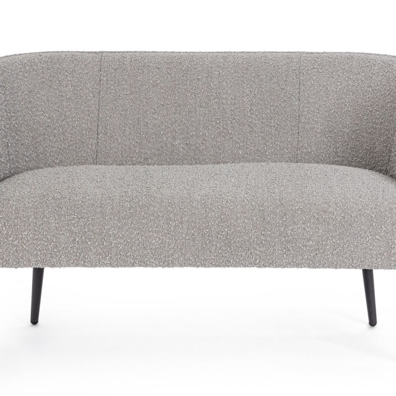 Sofa dwuosobowa AVRIL GREY BOUCLE'