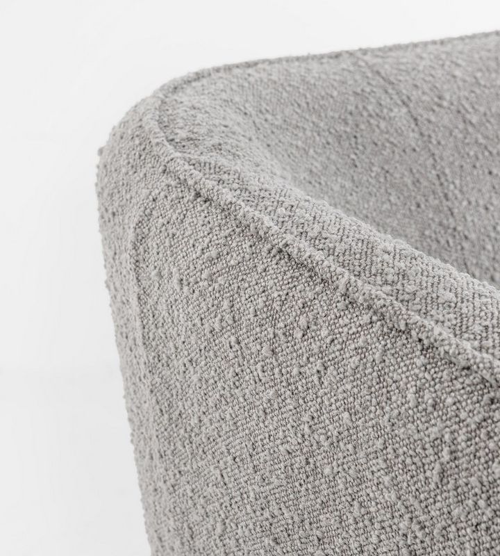 Sofa dwuosobowa AVRIL GREY BOUCLE'