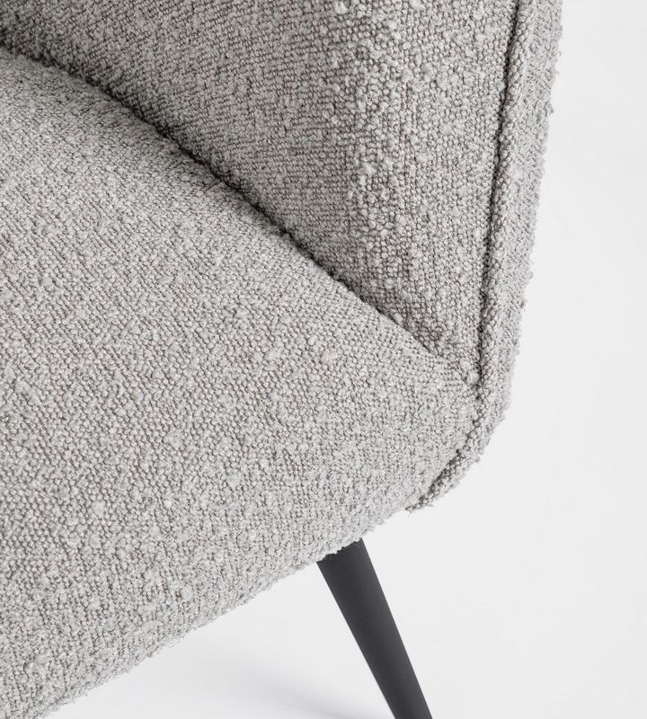 Sofa dwuosobowa AVRIL GREY BOUCLE'