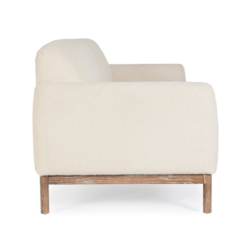 Sofa trzyosobowa DETROIT NATURAL BOUCLE'