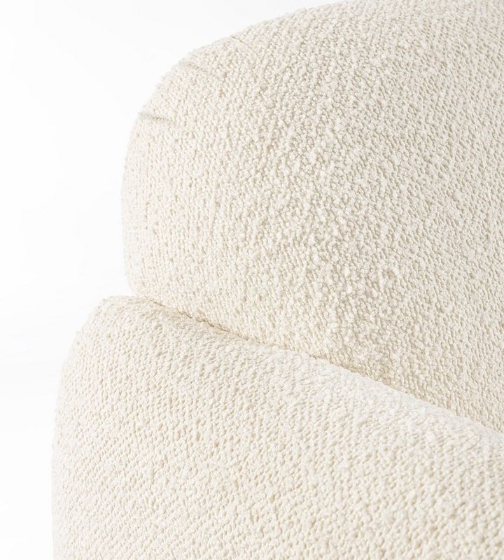 Sofa trzyosobowa DETROIT NATURAL BOUCLE'