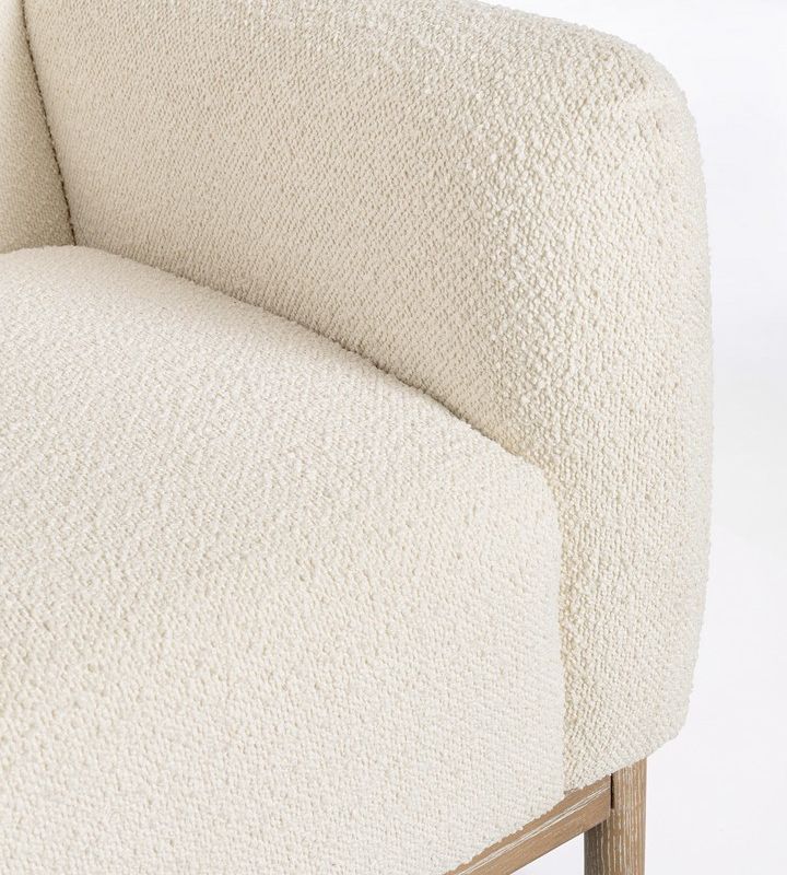 Sofa trzyosobowa DETROIT NATURAL BOUCLE'