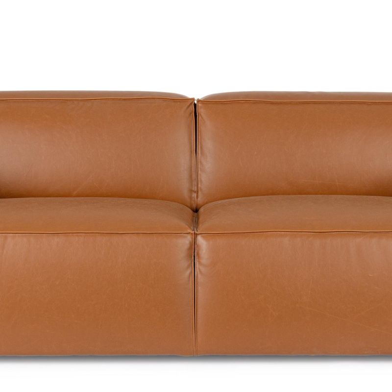 Sofa trzyosobowa JOSEPH BLACK/TERRACOTTA