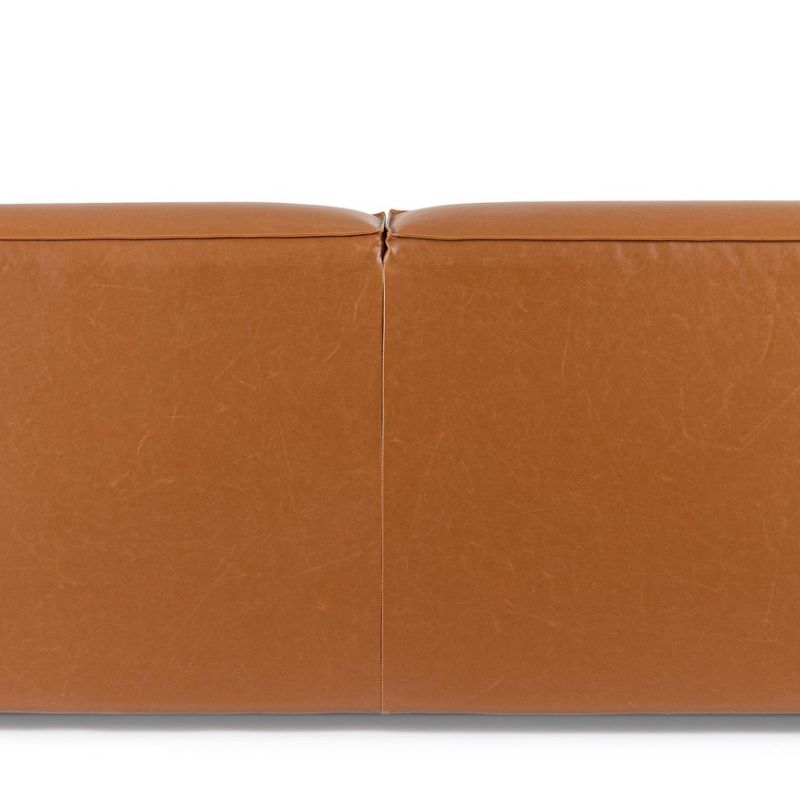 Sofa trzyosobowa JOSEPH BLACK/TERRACOTTA