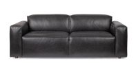 Sofa trzyosobowa JOSEPH BLACK/TERRACOTTA