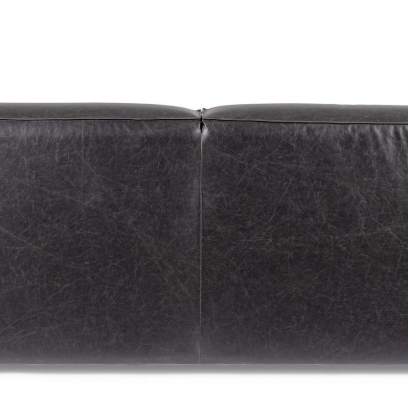 Sofa trzyosobowa JOSEPH BLACK/TERRACOTTA