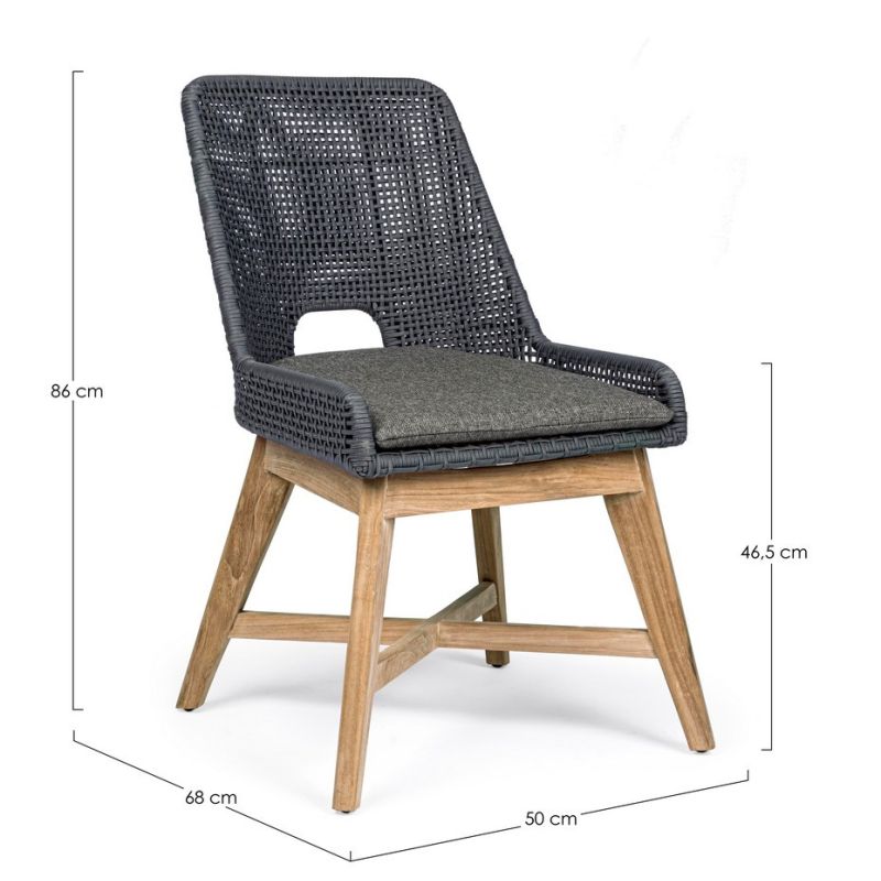 Krzesło obiadowe HESPERIA SLATE