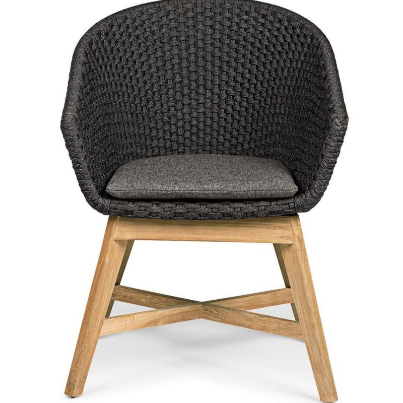 Krzesło obiadowe COACHELLA CHARCOAL