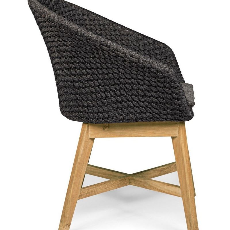 Krzesło obiadowe COACHELLA CHARCOAL