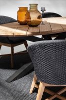 Krzesło obiadowe COACHELLA CHARCOAL