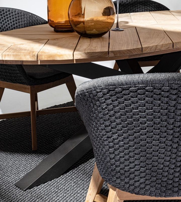 Krzesło obiadowe COACHELLA CHARCOAL