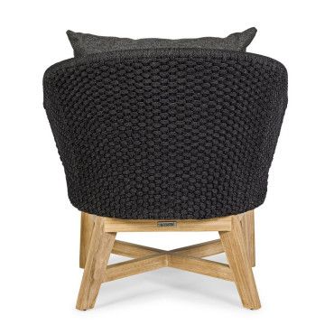 Fotel COACHELLA CHARCOAL