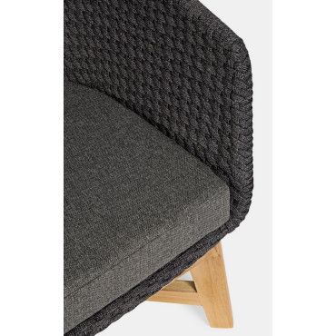 Fotel COACHELLA CHARCOAL