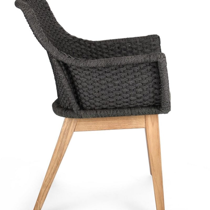 Krzesło obiadowe ALLISON CHARCOAL