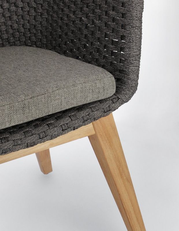 Krzesło obiadowe ALLISON CHARCOAL