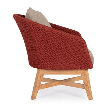 Fotel COACHELLA SCARLET